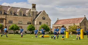 St James Senior Boys' School building in Ashford