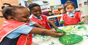 St Andrew's Church of England Primary School building in London
