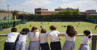 Newton Preparatory School building in London