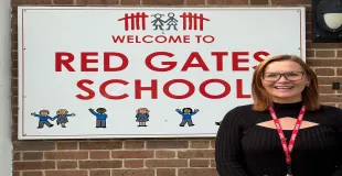 Red Gates School building in South Croydon