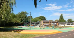 Belvue School building in Northolt