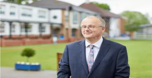 St Martin's School building in Northwood