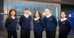 Kings Heath Secondary School building in Birmingham