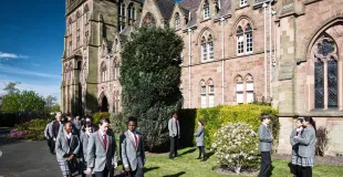 Highclare School building in West Midlands