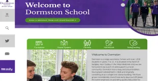 The Dormston School building in Dudley