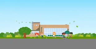 Long Knowle Primary School building in Wolverhampton