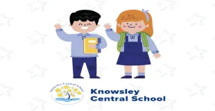 Knowsley Central School building in Liverpool