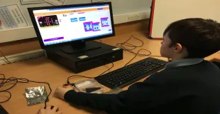 Holy Cross Catholic Primary School building in Birkenhead