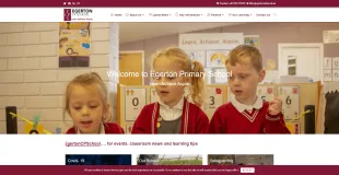 Egerton Primary School building in Bolton