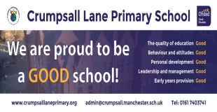 Crumpsall Lane Primary School building in Manchester