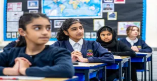 Stanley Road Primary School building in Oldham