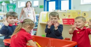 St Gabriel's Catholic Primary School building in Leigh