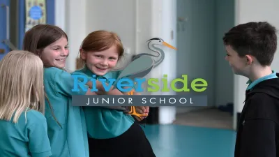 Riverside Junior School building in Hebden Bridge