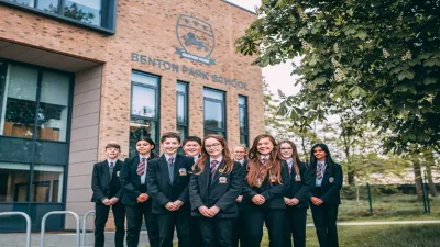Benton Park School building in Leeds
