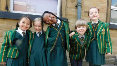 Queenswood School building in Leeds