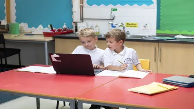 The John Hampden School building in Aylesbury