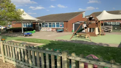 Barleyhurst Park Primary building in Milton Keynes