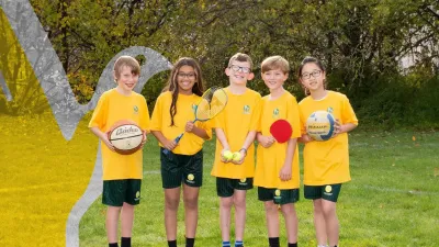 Cold Harbour Church of England School building in Milton Keynes