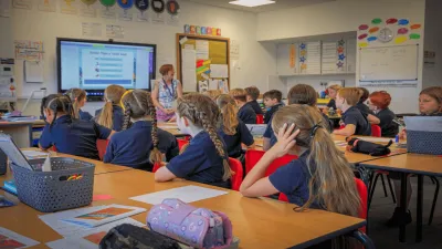 Burwell Village College (Primary) building in Cambridge