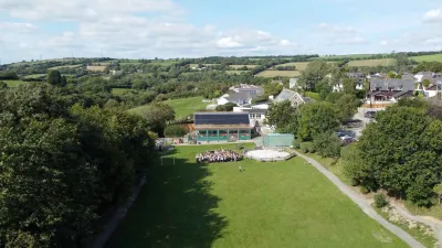 Nanstallon Community Primary School building in Bodmin