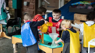 St George's CofE School building in Barrow-in-Furness