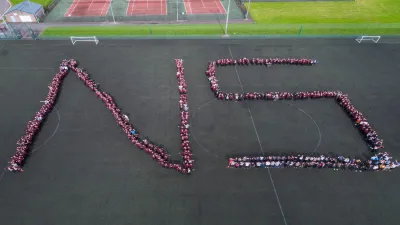 Netherhall School building in Maryport