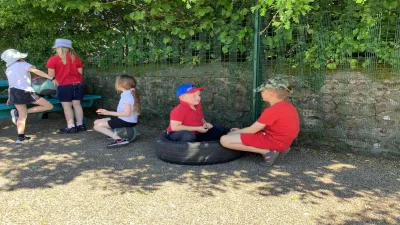 Cromford Church of England Primary School building in Matlock