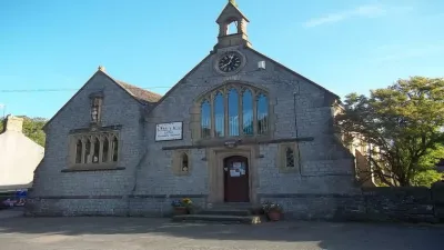 Litton CofE Primary School building in Buxton