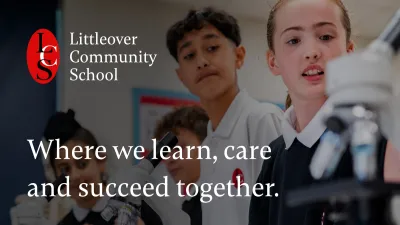 Littleover Community School building in Derby