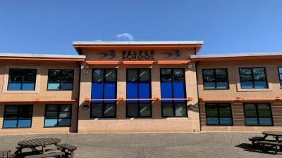 Belper School and Sixth Form Centre building in Belper