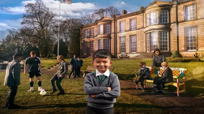 Derby Grammar School building in 