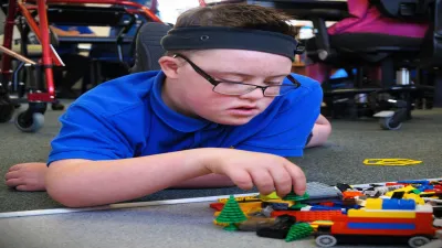 Swanwick School and Sports College building in Alfreton
