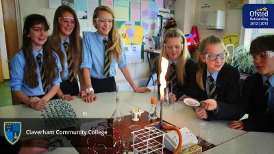 Claverham Community College building in Battle