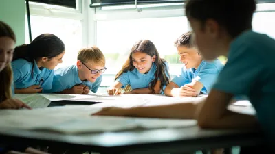 Patcham High School building in Brighton