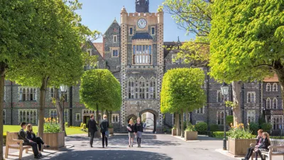 Brighton College building in Brighton