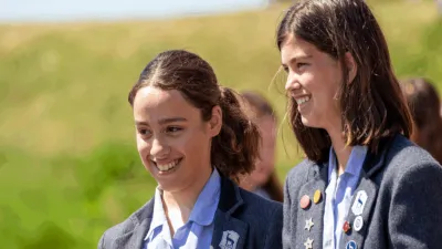 Roedean School building in Brighton