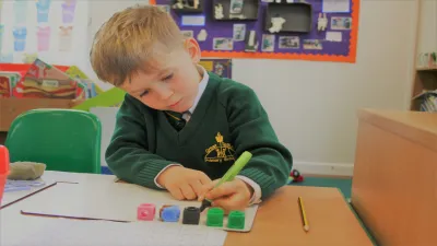 Great Totham Primary School building in Maldon