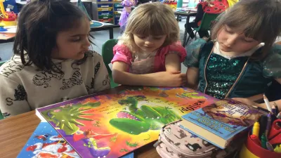 Glenfall Community Primary School building in Cheltenham