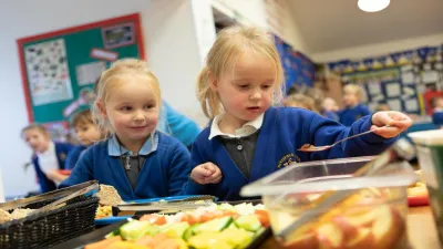 Haresfield Church of England Primary School building in Stonehouse