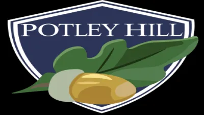 Potley Hill Primary School building in Yateley