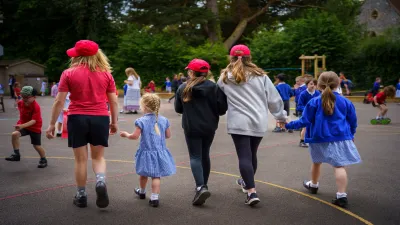 St Thomas' Church of England Infant School, Woolton Hill building in Newbury