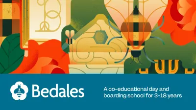 Bedales School building in Petersfield