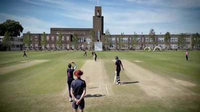 King Edward VI School building in Southampton