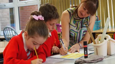 Holy Redeemer Catholic Primary School building in Pershore