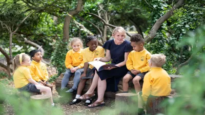 Arnett Hills Junior Mixed and Infant School building in Rickmansworth