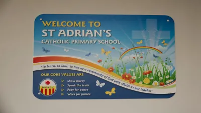 St Adrian Roman Catholic Primary School building in St Albans