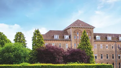 St Francis College building in Letchworth Garden City
