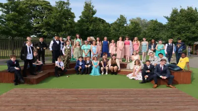 Lancaster Ryelands Primary School building in Lancaster