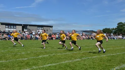 Great Wood Primary School building in Morecambe