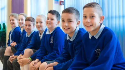 Grimsargh St Michael's Church of England Primary School building in Preston